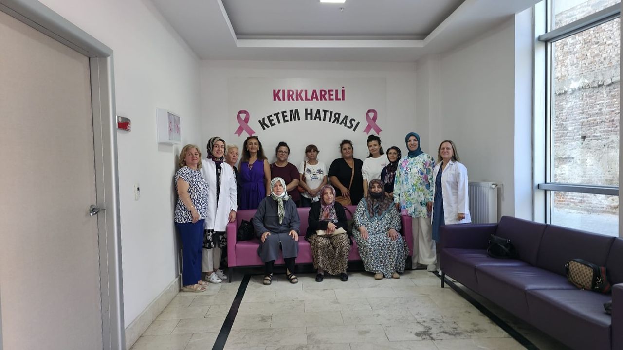 Kırklareli’nde Kadınlara Kanserde Erken Teşhis Eğitimi