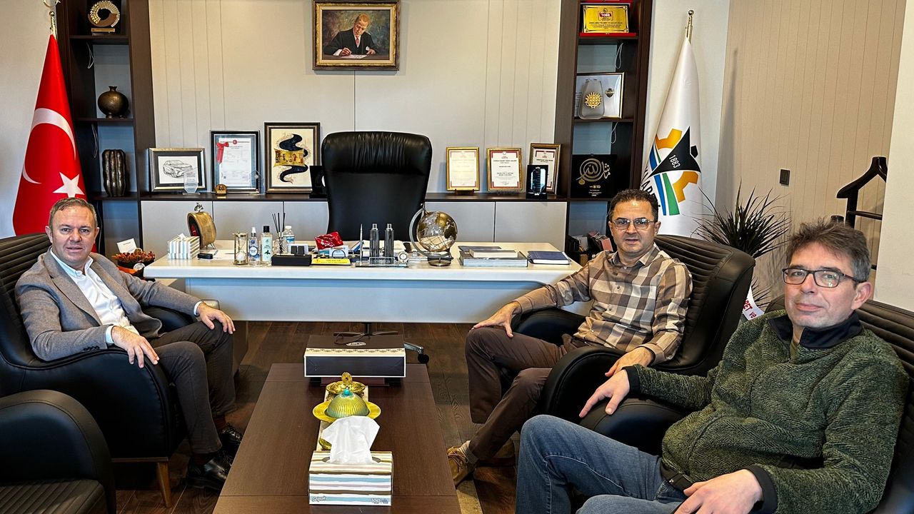 Başkan Ilık, Diş Hekimlerini Yeni Hizmet Binasında Ağırladı