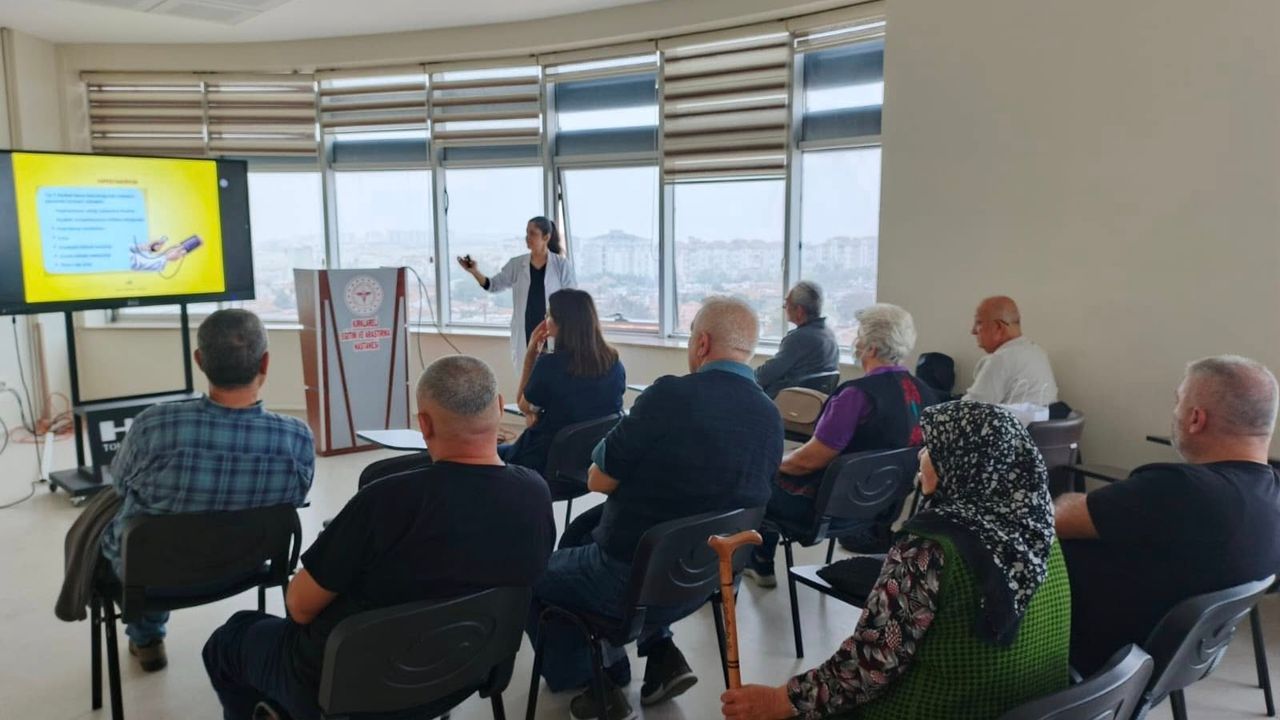 Kırklareli EAH’ta Diyabet Eğitimi Düzenlendi
