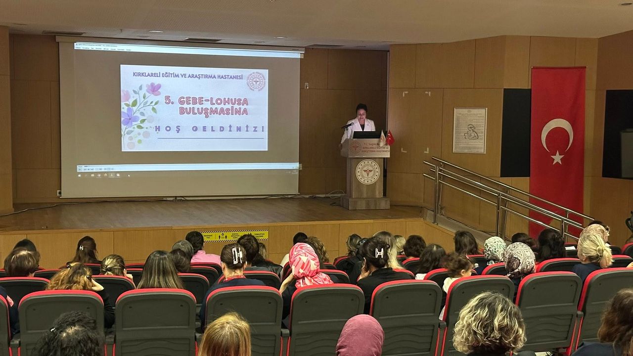 Kırklareli EAH’ta Gebe-Lohusa Buluşması Gerçekleştirildi