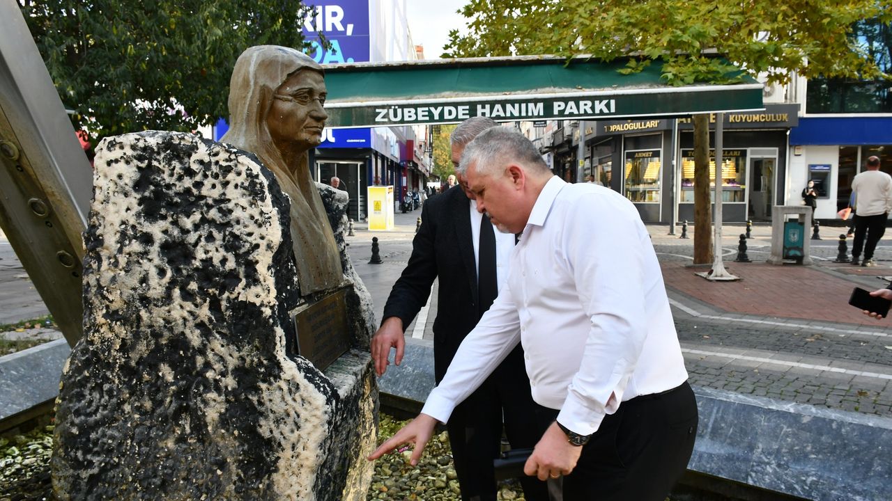 Başkan Gerenli, Zübeyde Hanım Parkı’ndaki Çalışmaları İnceledi