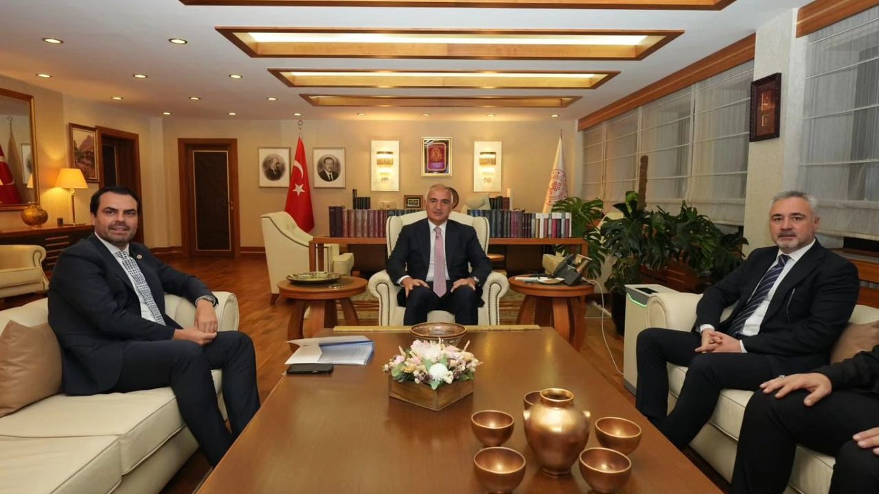 Sarıçam ve Diktaş’tan Bakan Ersoy’a Ziyaret