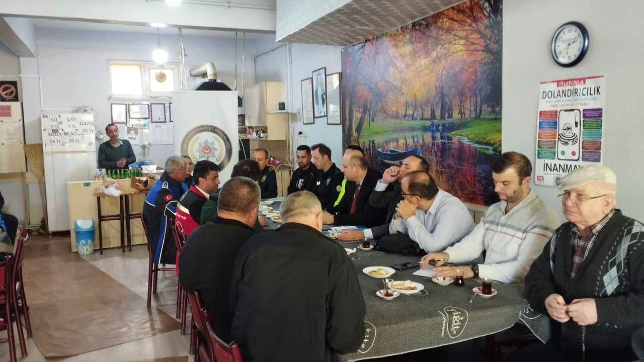 Bademlik Mahallesi’nde Huzur Toplantısı Yapıldı