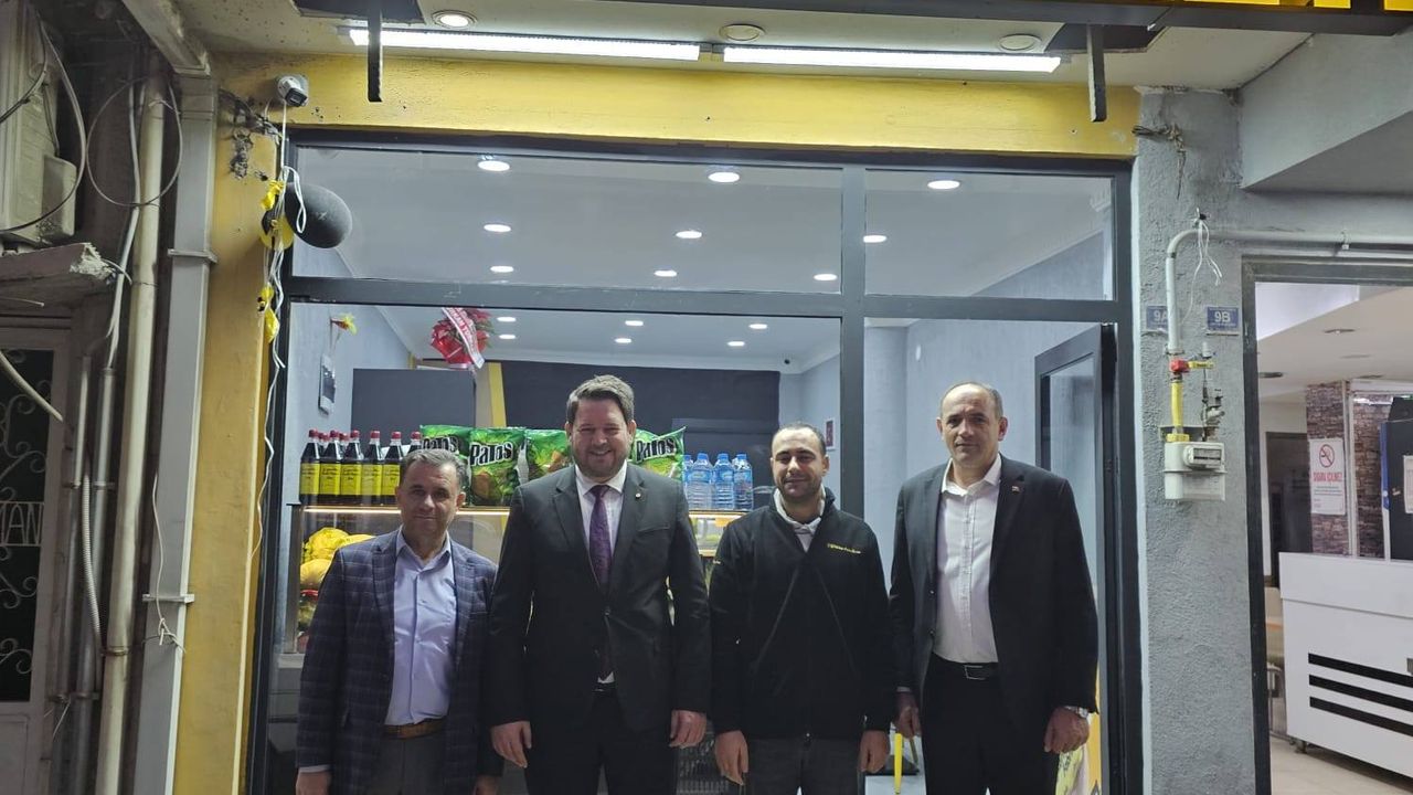 Talay’dan “Çiğköfte Fabrikası”na Hayırlı Olsun Ziyareti