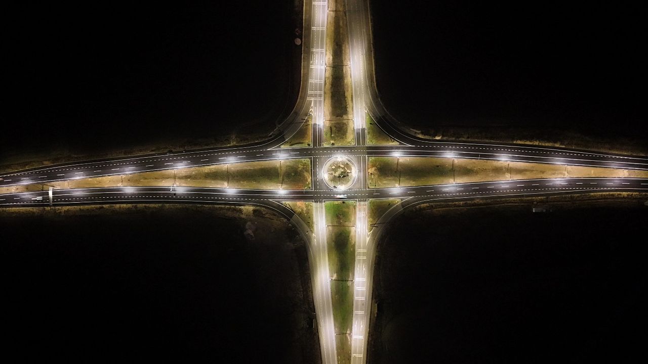 Pınarhisar Lüleburgaz Kavşağı Aydınlatıldı