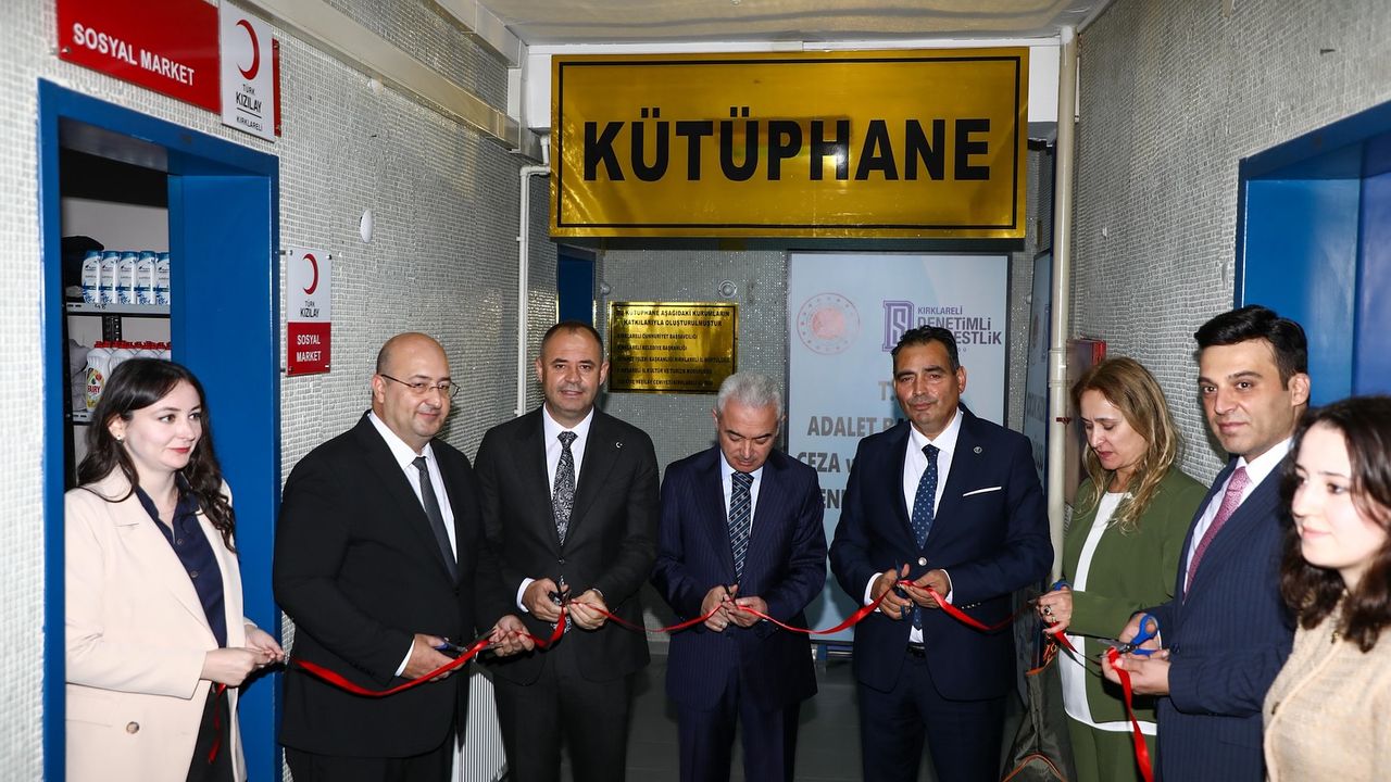 Kırklareli’nde “Kütüphane Projesi” Açılışı Gerçekleştirildi