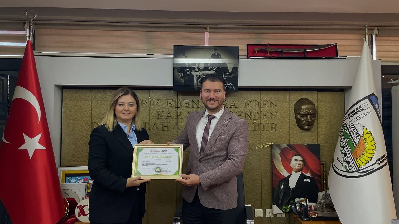 Babaeski Belediyesi’ne “Sıfır Atık Belgesi” Verildi