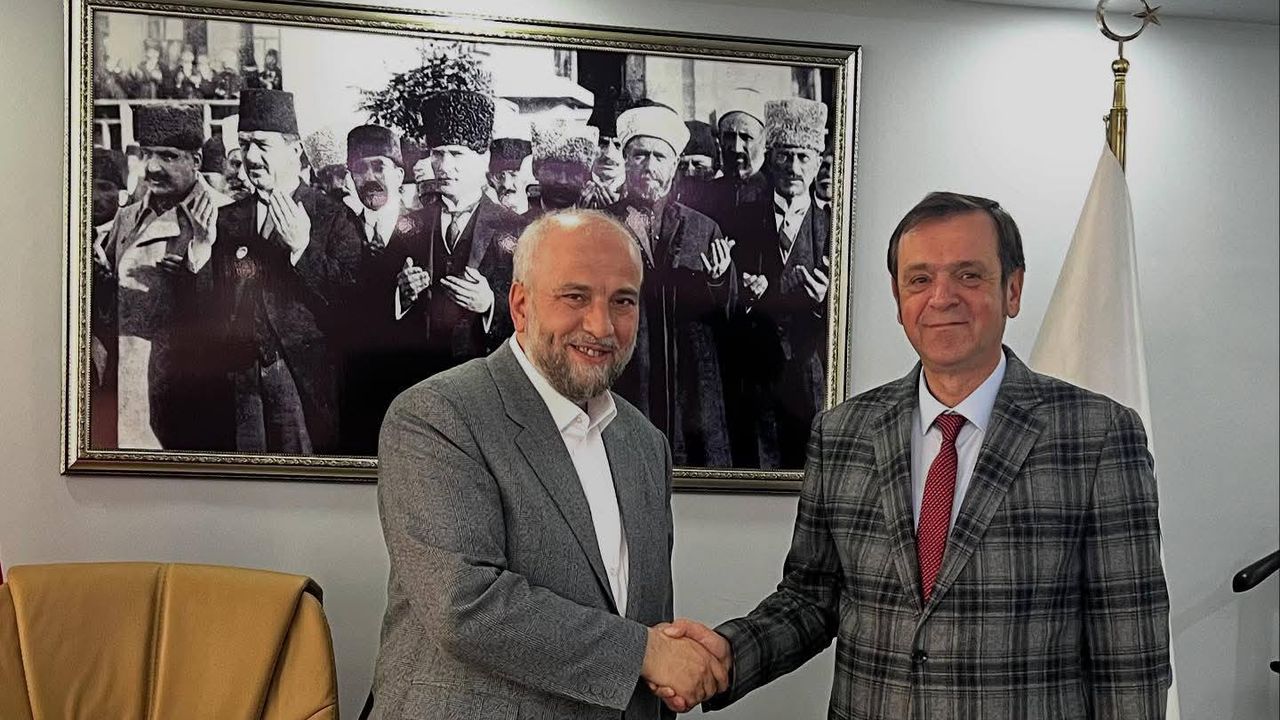 Başkan Özalp’ten Yeni Müftü Ekim’e Ziyaret