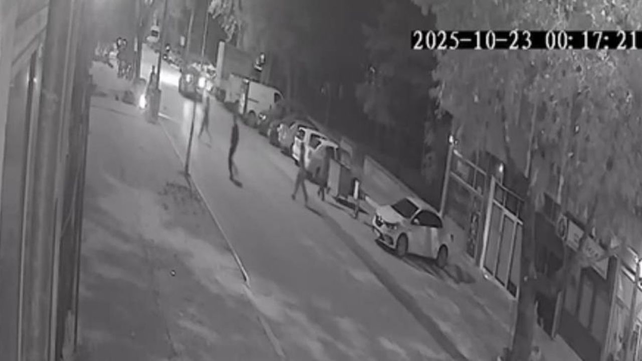 Cinayet gibi kaza kamerada