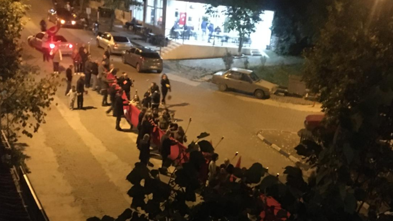 Üsküp’te Cumhuriyet Coşkusu Fener Alayıyla Taçlandı