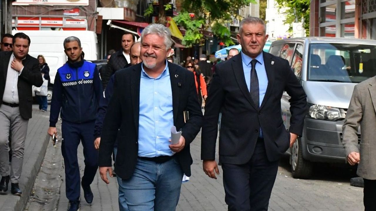 Başkan Gerenli’den Çarşı Bölgesinde İnceleme