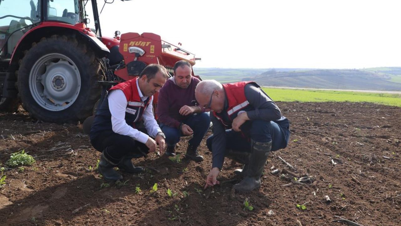 Deneme sahasından elde edilecek veriler bölge tarımına yön verecek