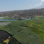 Kartpostallık Karasu sazlığı havadan görüntülendi