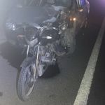 İpsala'da motosiklet otomobilin önüne saplandı: 3 yaralı