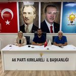 AK Parti Kırklareli’nde Haftalık Yönetim Toplantısı