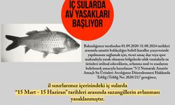 İç Sularda Av Yasakları Başladı