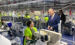 Aday Türker, Att Tekstil Fabrikası'nı Ziyaret Etti