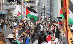 Japonya'da "Gazze'ye destek" gösterisi