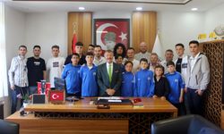 Başkan Çallı, Üsküp Sporlu Futbolcularla Bayramlaştı