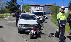 Keşan’da otomobil ile motosiklet çarpıştı: 3 yaralı