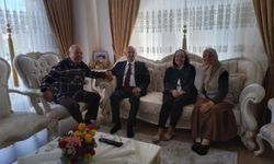 Kaymakam Elmacıoğlu’ndan şehit ailelerine bayram ziyareti
