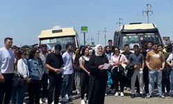 Öğrenciler, belediyenin minibüs zammına karşı eylem başlattı