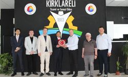 Kırklareli TSO, Başkonsolos Yardımcısı Shang Jian’ı Ağırladı