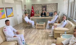 Kaymakam Özdemir, Sahil Güvenlik Komutanlığı'nın Kuruluş Yıl Dönümünü Kutladı