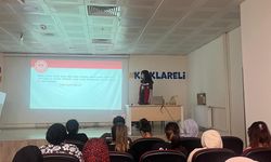 Babaeski'de Kız Öğrencilere Şiddet Farkındalık Semineri Verildi