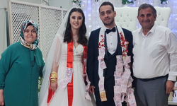 Arı, Talha ve Ecem Nur’un Düğün Törenine Katıldı