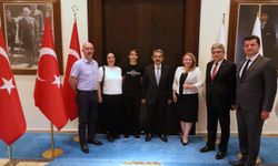 Vali Ekici, Türkiye Birincisi Demir Alp Tabak’ı Tebrik Etti
