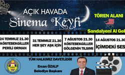 Vize’de Açık Hava Sinema Geceleri Başlıyor