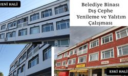 Kavaklı Belediye Binası Yenileme Çalışmaları Tamamlandı