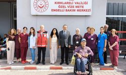 Müdür Özbaş’tan Engelli Bakım Merkezi Ziyareti