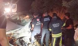 Keşan’da hafif ticari araç ile otomobilin çarpıştığı kazada 6 kişi yaralandı