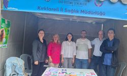 Kırklareli Yayla Şenliği’nde Sağlık Standı Kuruldu