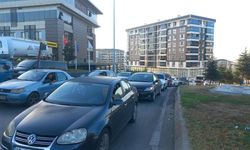 Edirne’de trafik yoğunluğu