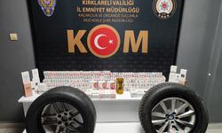 Kırklareli’nde Kaçak Sigara ve Parfüm Operasyonu