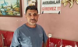 Bedavacı akrabalara isyan etti, dükkanına 'Akrabalar giremez' pankartı astı