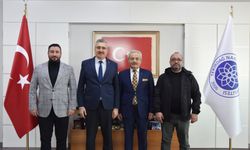 MHP İl Başkanlığı'ndan Rektör Şahin'e Ziyaret