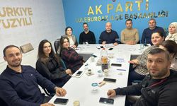 AK Parti Lüleburgaz'da Haftalık Toplantı