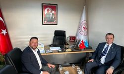 Başkan Özalp’ten Gençlik ve Spor Müdürüne Ziyaret