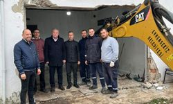 Evrensekiz’de Yeni Gasilhane İçin Çalışmalar Başladı