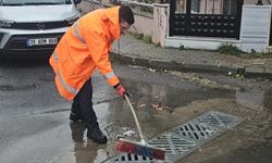 Kırklareli’nde Yağmur Mazgalları Kontrol Ediliyor