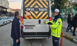 Kırklareli'nde okul servisleri denetlendi