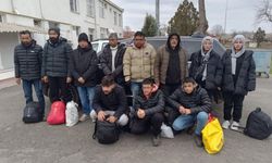 Tekirdağ'da yakalanan 13 kaçak göçmene 257 bin TL ceza