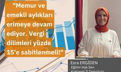 "En Düşük Memur Maaşı Yoksulluk Sınırı Üzerine Çekilmeli"