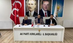 AK Parti Kırklareli İl Yönetim Kurulu Toplandı