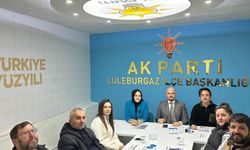 AK Parti Lüleburgaz Haftalık Toplantısını Gerçekleştirdi