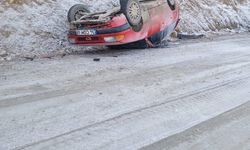 Kastamonu’da gizli buzlanma kazaları beraberinde getirdi: 2 yaralı